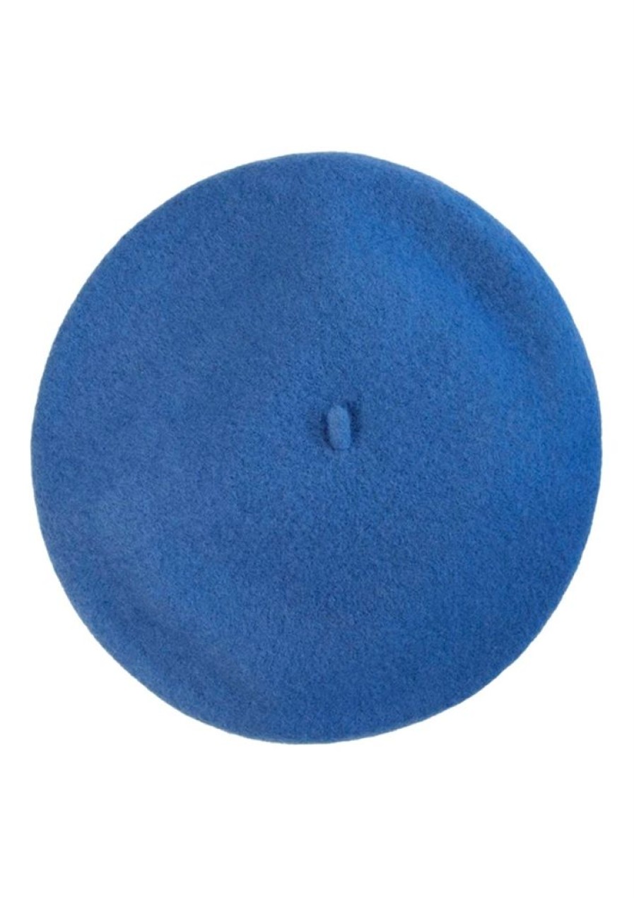 Torklaeder, Huer & Handsker Margot | Margot Beret Hat Crystal Blue