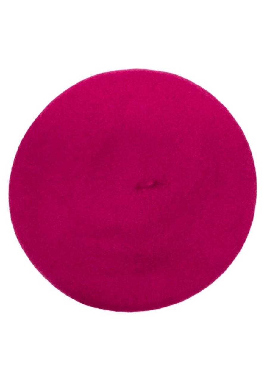 Torklaeder, Huer & Handsker Margot | Margot Beret Hat Plum Delight