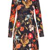 Kjoler Lalamour | Lalamour Kjole 2340 Dress Dolly Autumn Garden Multicolor