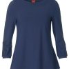 Bluser & Skjorter du Milde | Du Milde Bluse Alberta Basic Blue