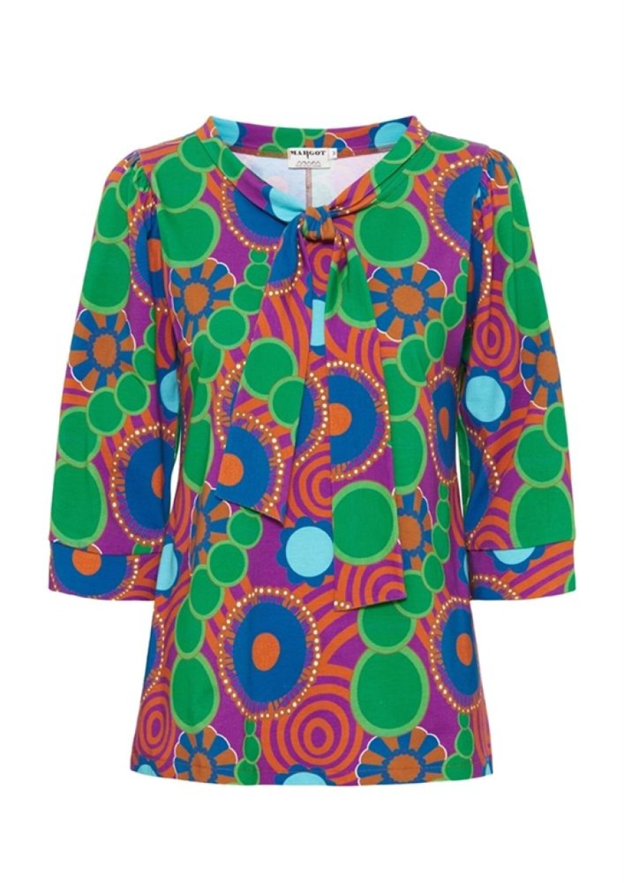 Toppe & T-Shirts Margot | Margot Bluse Tiffany Freefall