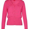 Cardigans & Strik du Milde | Du Milde Cardigan Heart Cardigan Pink