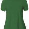 Toppe & T-Shirts du Milde | Du Milde T-Shirt Dualberta Basic Short Sleeve Pinegreen