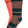 Stromper & Tights King Louie | King Louie Stromper Socks 2-Pack Icon Pine Green