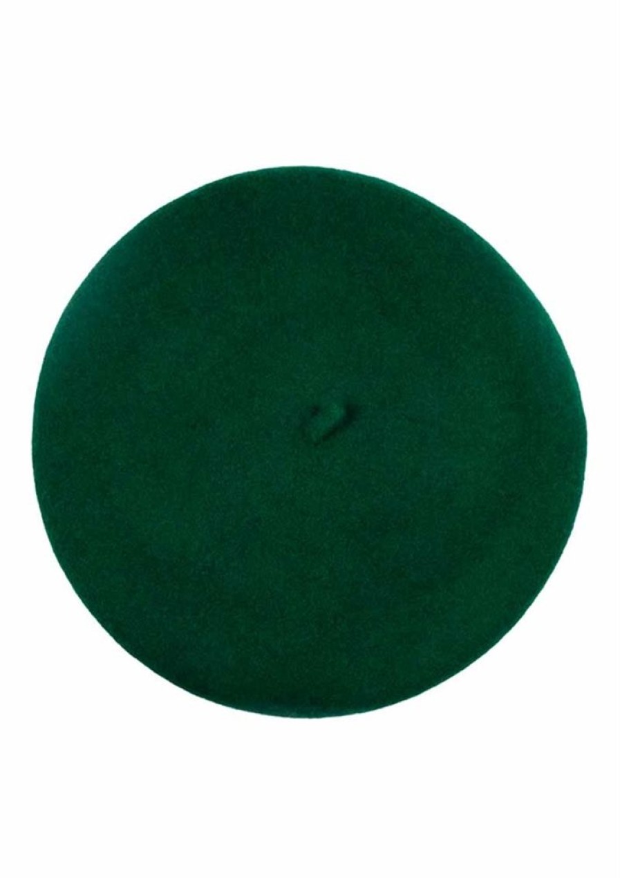 Torklaeder, Huer & Handsker Margot | Margot Beret Hat Jungle Green