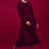 Kjoler Jumperfabriken | Jumperfabriken Kjole Valerie Dress Wine