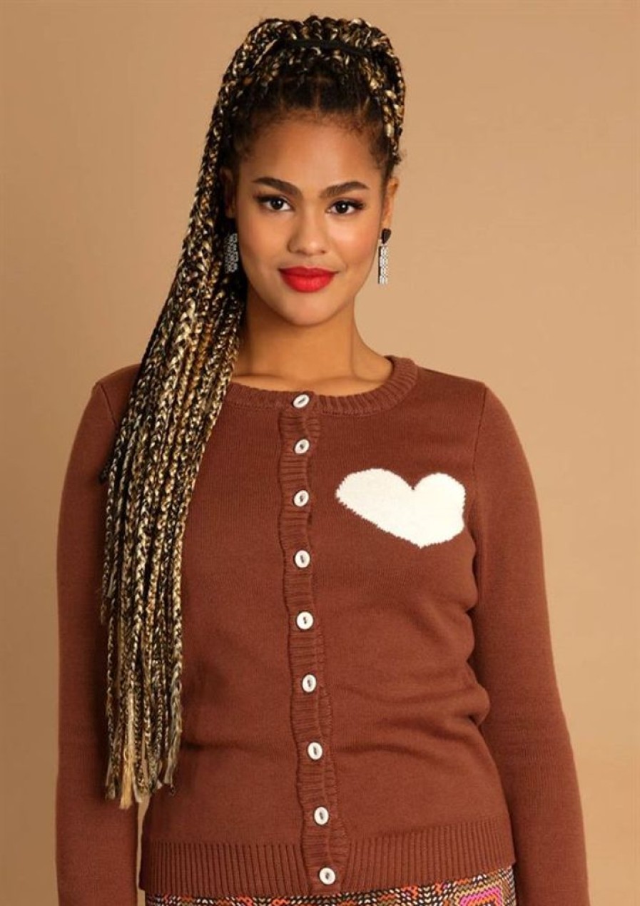 Cardigans & Strik Margot | Margot Cardigan Cocoa Chockolove