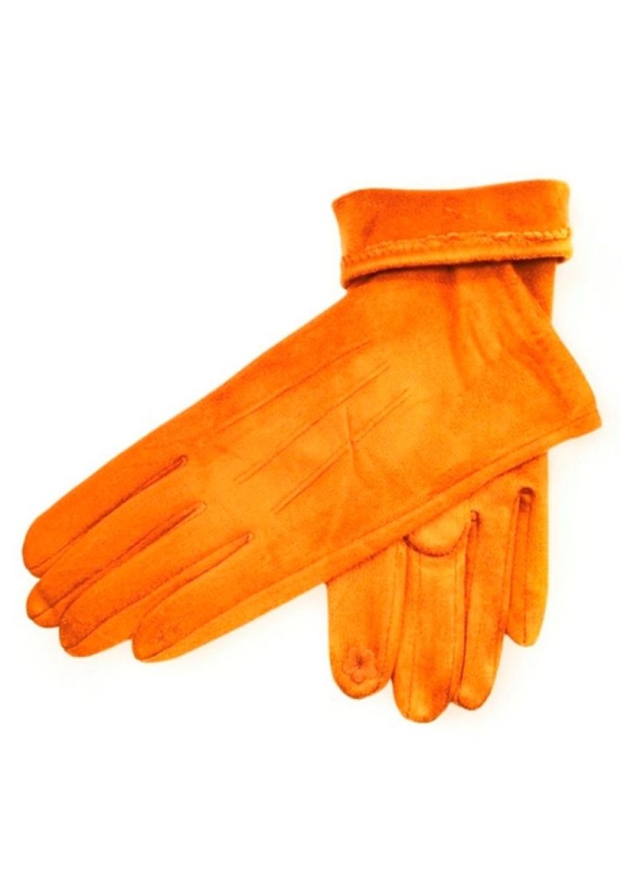 Torklaeder, Huer & Handsker Just D Lux | Just D'Lux Handsker W7-0011 Orange