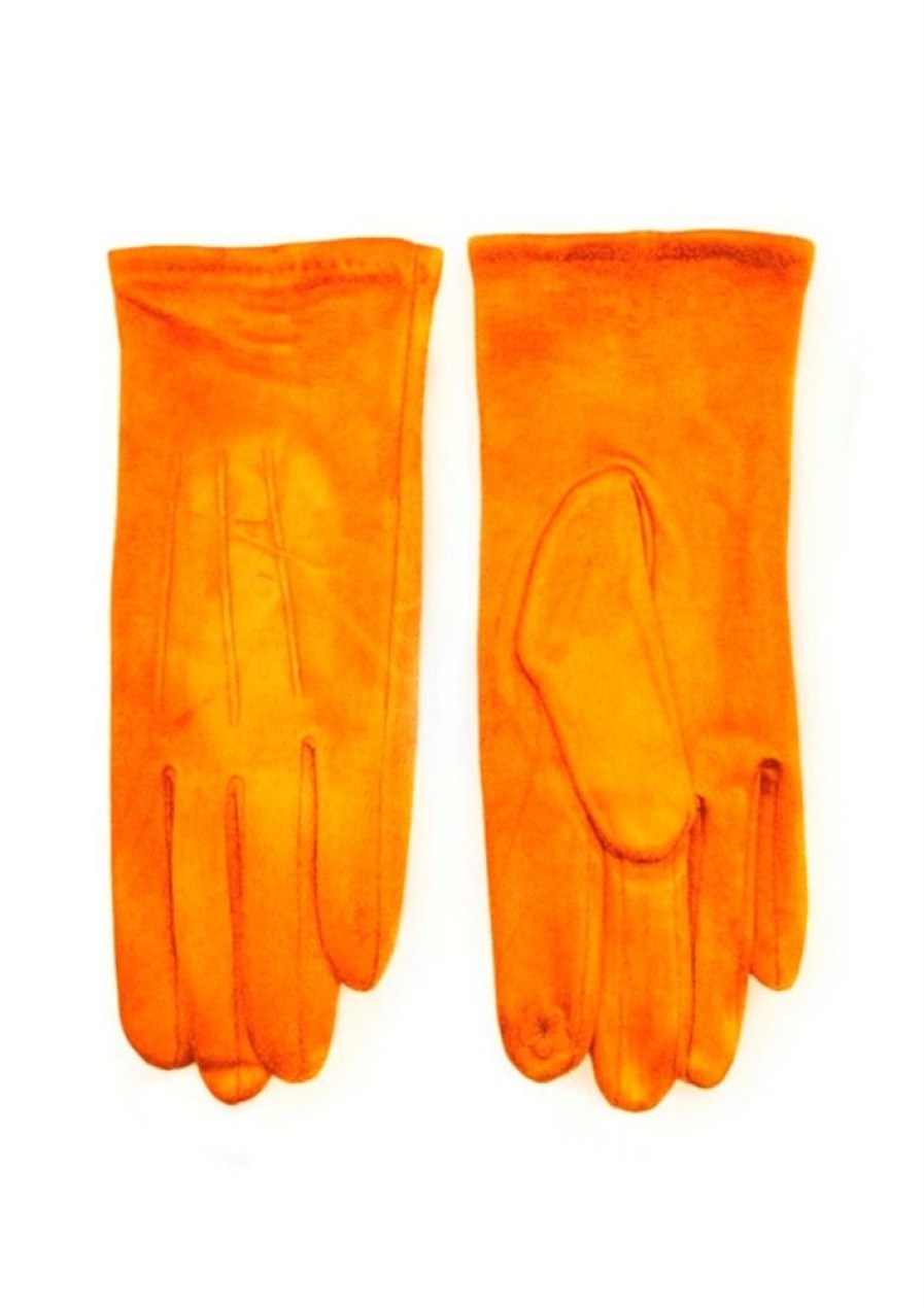 Torklaeder, Huer & Handsker Just D Lux | Just D'Lux Handsker W7-0011 Orange