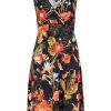 Kjoler Lalamour | Lalamour Kjole 2345 Dress Milly Sleeveless Autumn Garden Multicolor