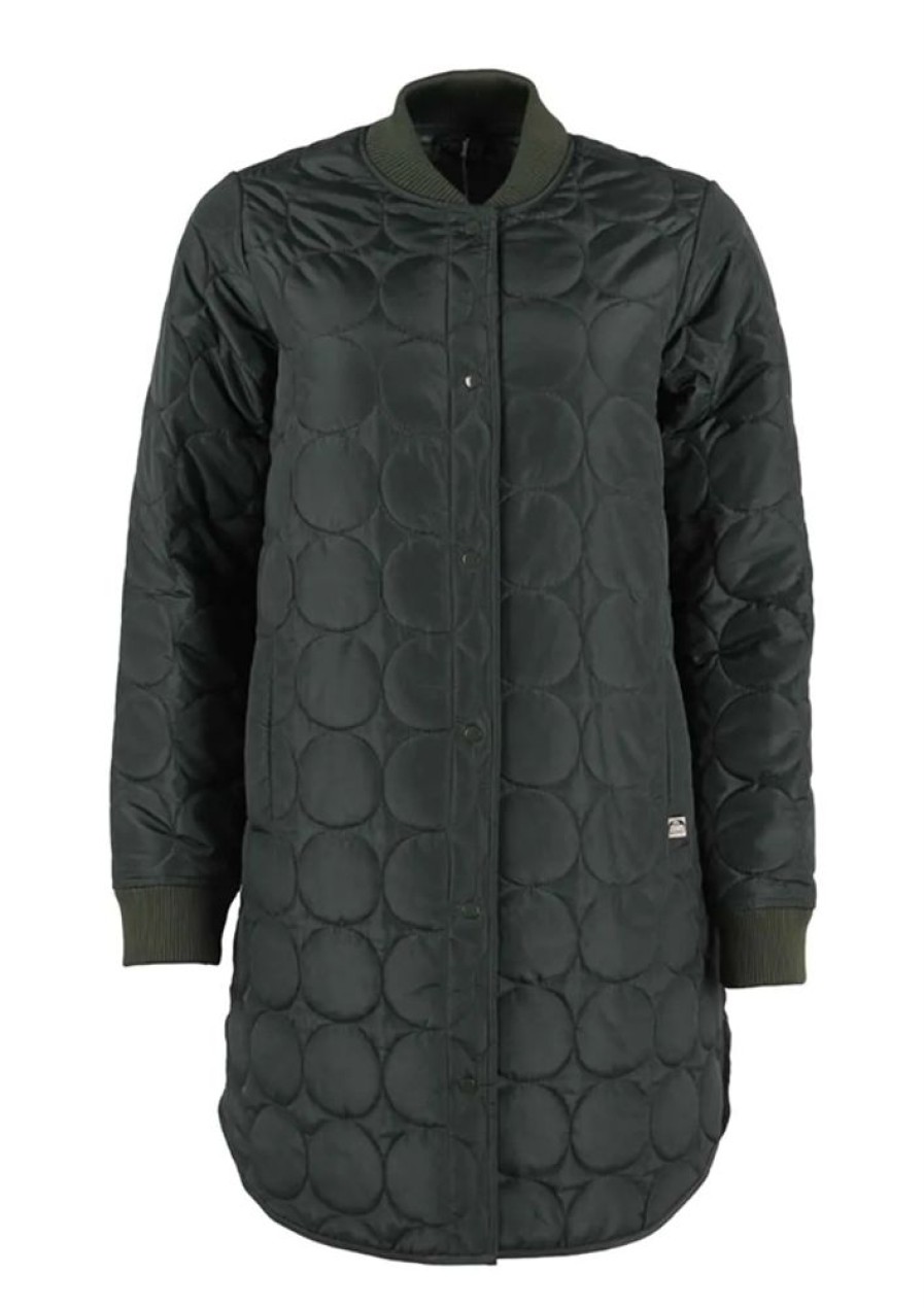 Jakker & Overtoj Danefæ | Danefae Jakke Danyesplease Thermo Coat Dark Army