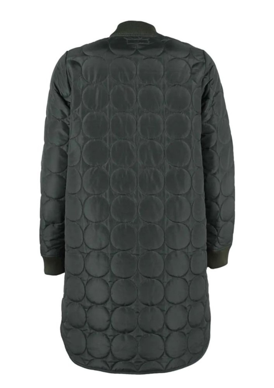 Jakker & Overtoj Danefæ | Danefae Jakke Danyesplease Thermo Coat Dark Army