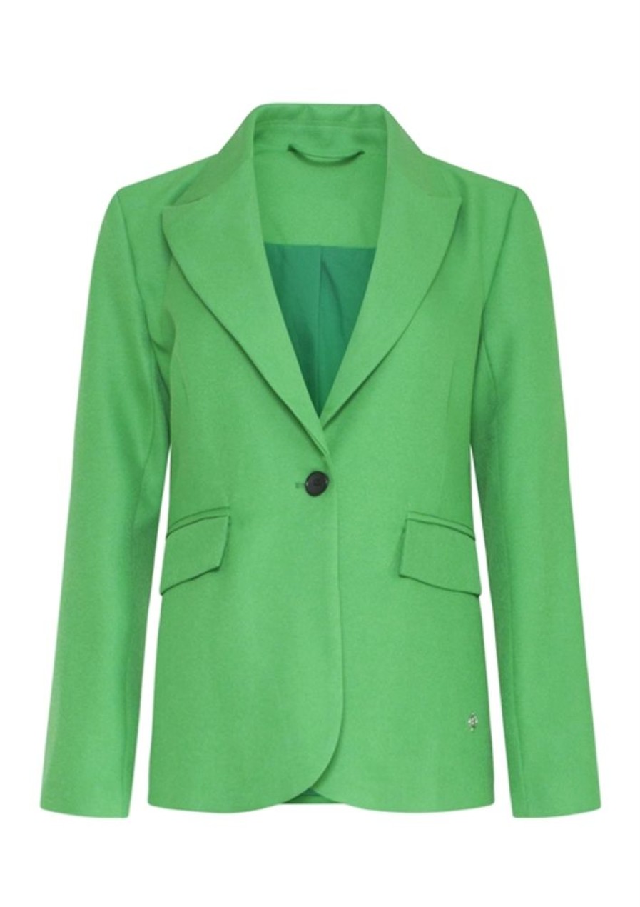 Jakker & Overtoj Smashed Lemon | Smashed Lemon Blazer 23573 Green