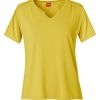 Toppe & T-Shirts du Milde | Du Milde Bluse Petra Basic Yellow
