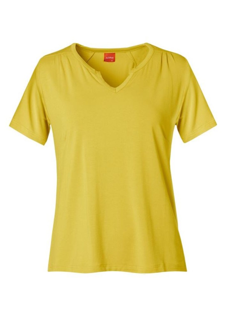 Toppe & T-Shirts du Milde | Du Milde Bluse Petra Basic Yellow