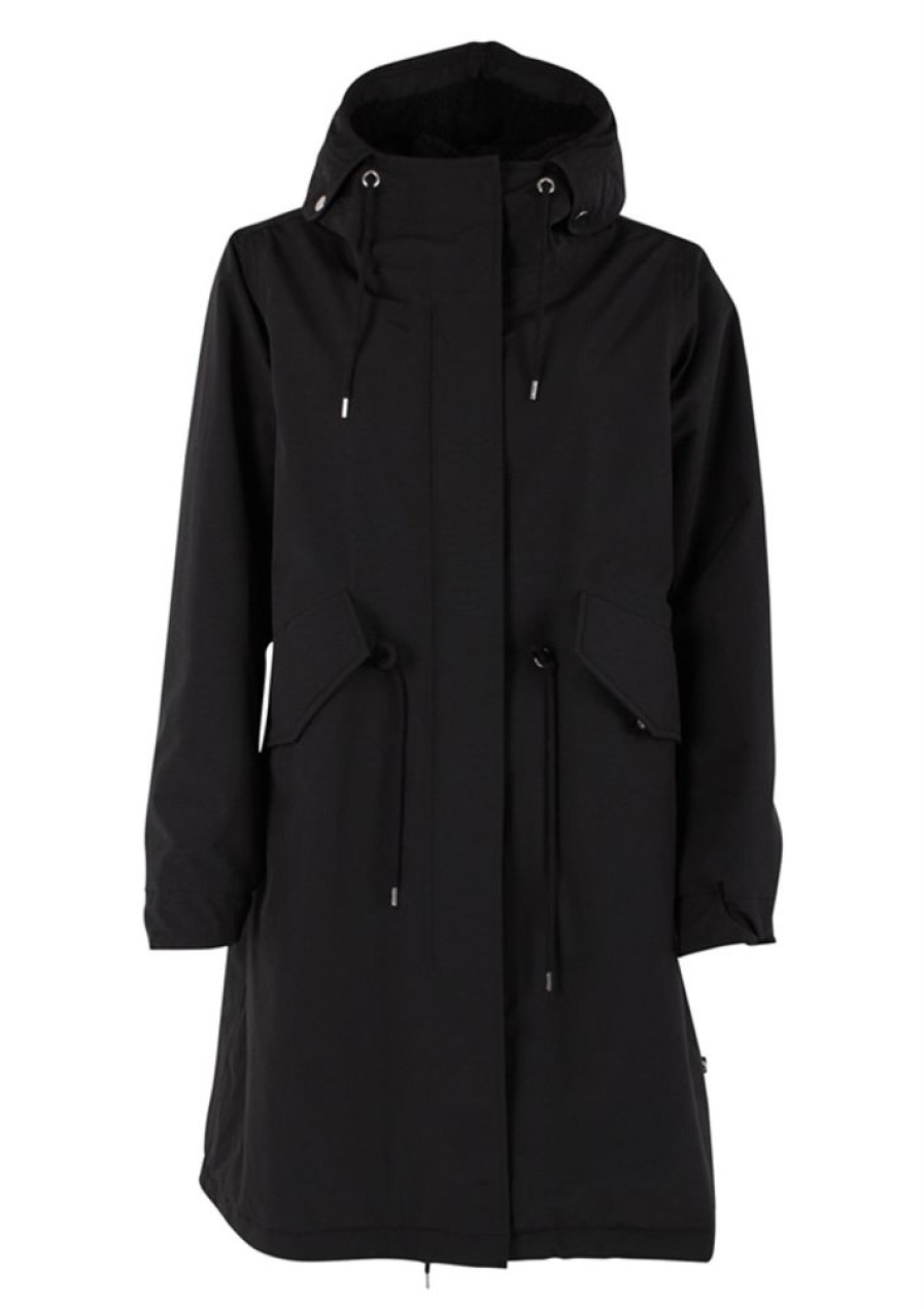 Jakker & Overtoj Danefæ | Danefae Jakke Danesvaneke Winter Parka Black