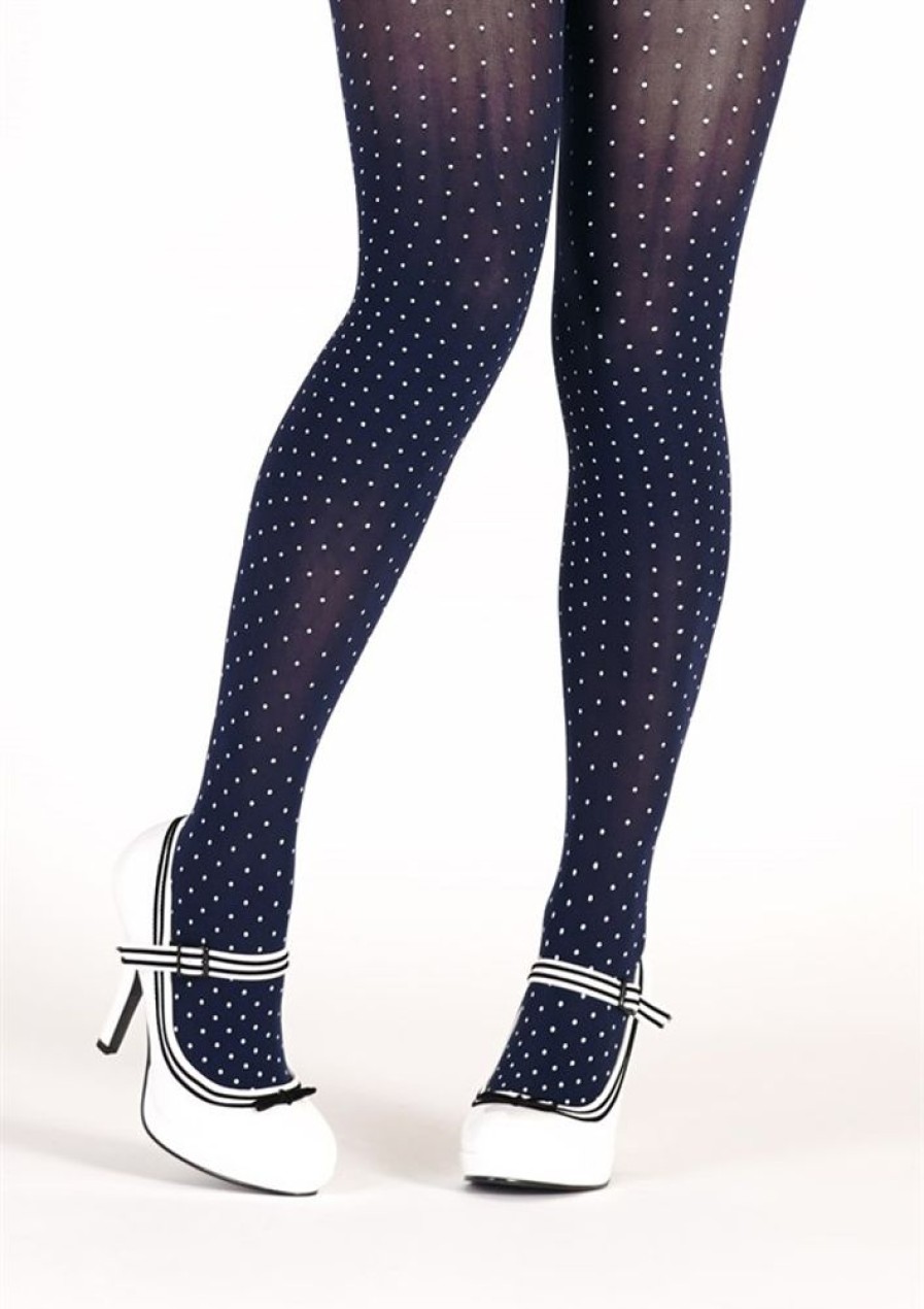 Stromper & Tights Margot | Margot Strompebukser Dots Indigo Dreamdots No 1960