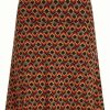 Nederdele King Louie | King Louie Nederdel Border Skirt Quentin Black