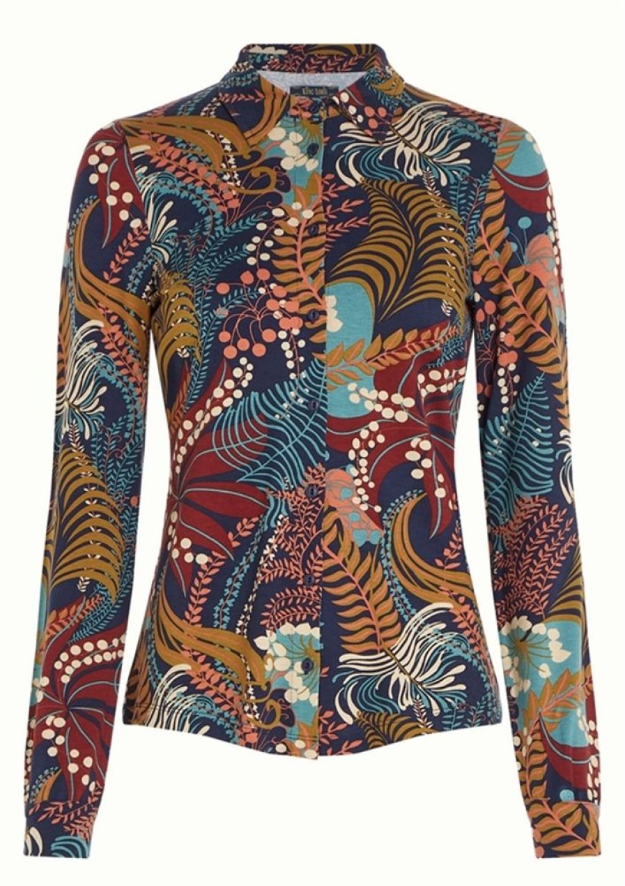 Bluser & Skjorter King Louie | King Louie Bluse Blouse Nightingale Blue