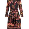 Baeredygtighed Blutsgeschwister | Blutsgeschwister Kjole Zauberknopf Und Kragen Royal Flower Bouquet